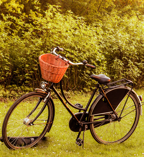 Classic vintage style Dutch bikes